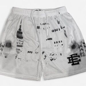 White and black Men’s Medium Shorts
